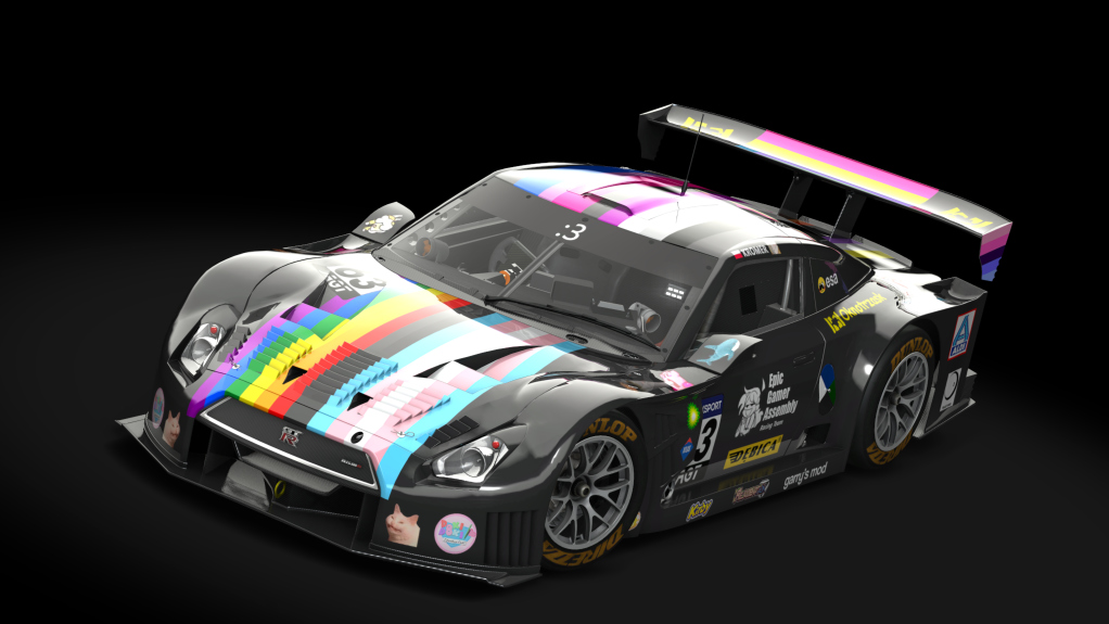 R35 GT500 2013, skin #63 Laura Kromer