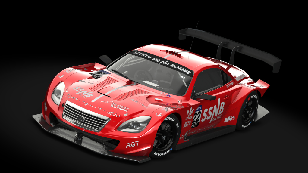 SC430 GT500 2013, skin #22 SSNB Racing