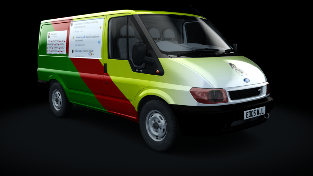 Ford Transit, skin skakun